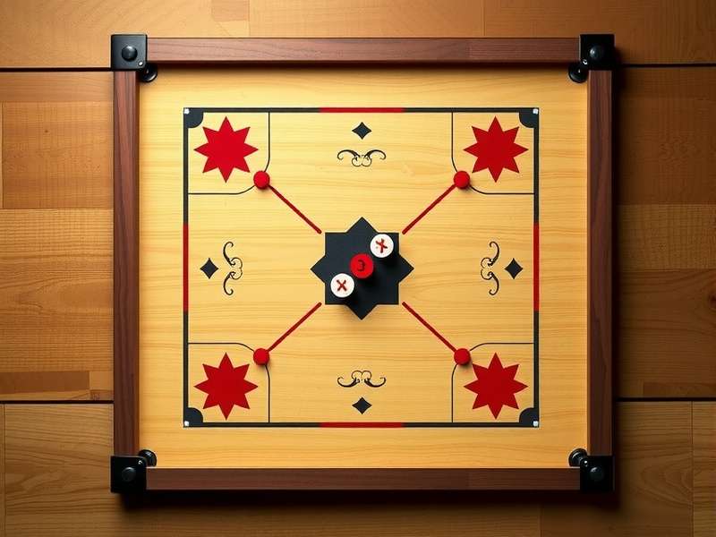 Carrom Board Layout