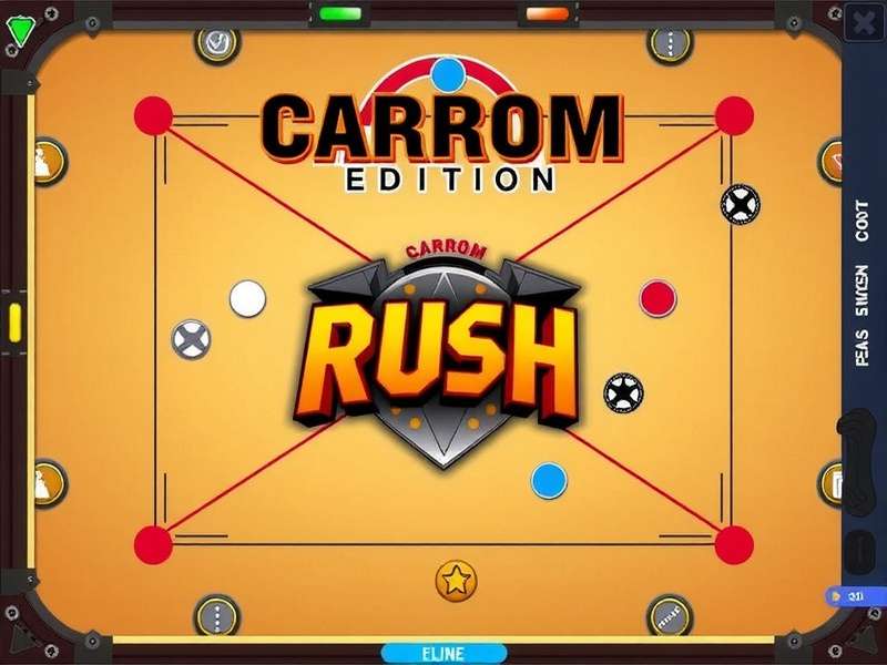 Carrom Rush Elite Edition Gameplay